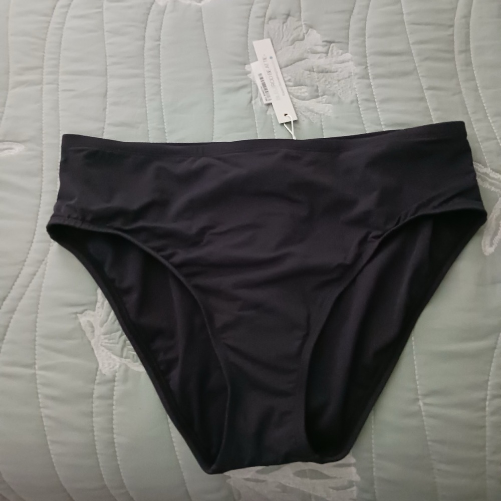 Bleu Rod Beattie Black Bikini Bottom